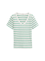 T-Shirt mit V-Ausschnitt