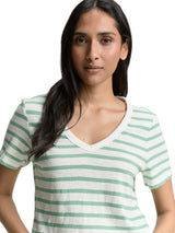 T-Shirt mit V-Ausschnitt