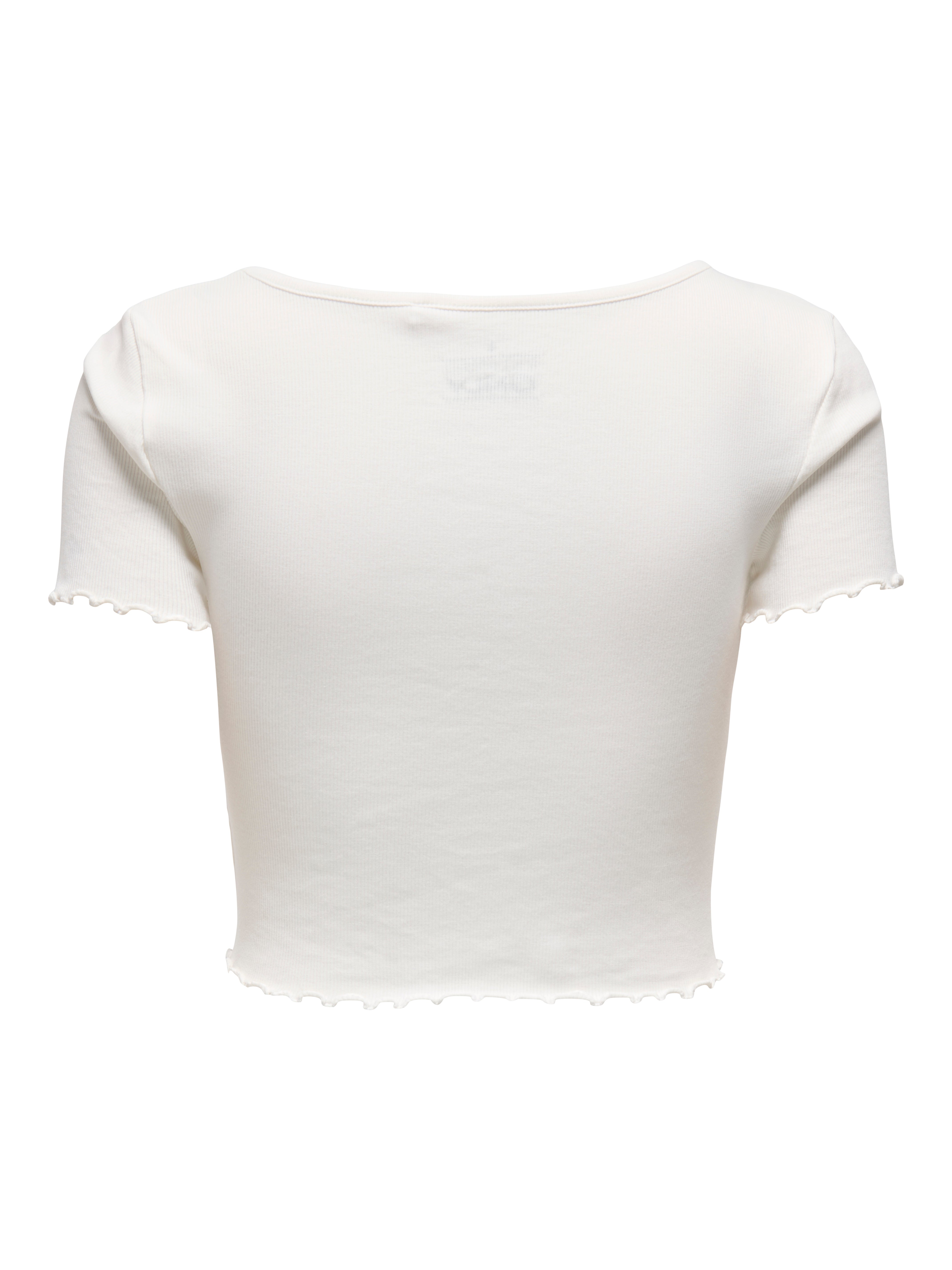 ONLBETTY LIFE S/S V-NECK TOP CC JRS