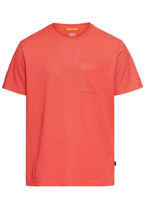 T-Shirt mit Brusttasche