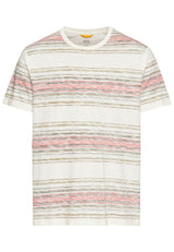 T-Shirt mit Streifenmuster aus Baumwolle