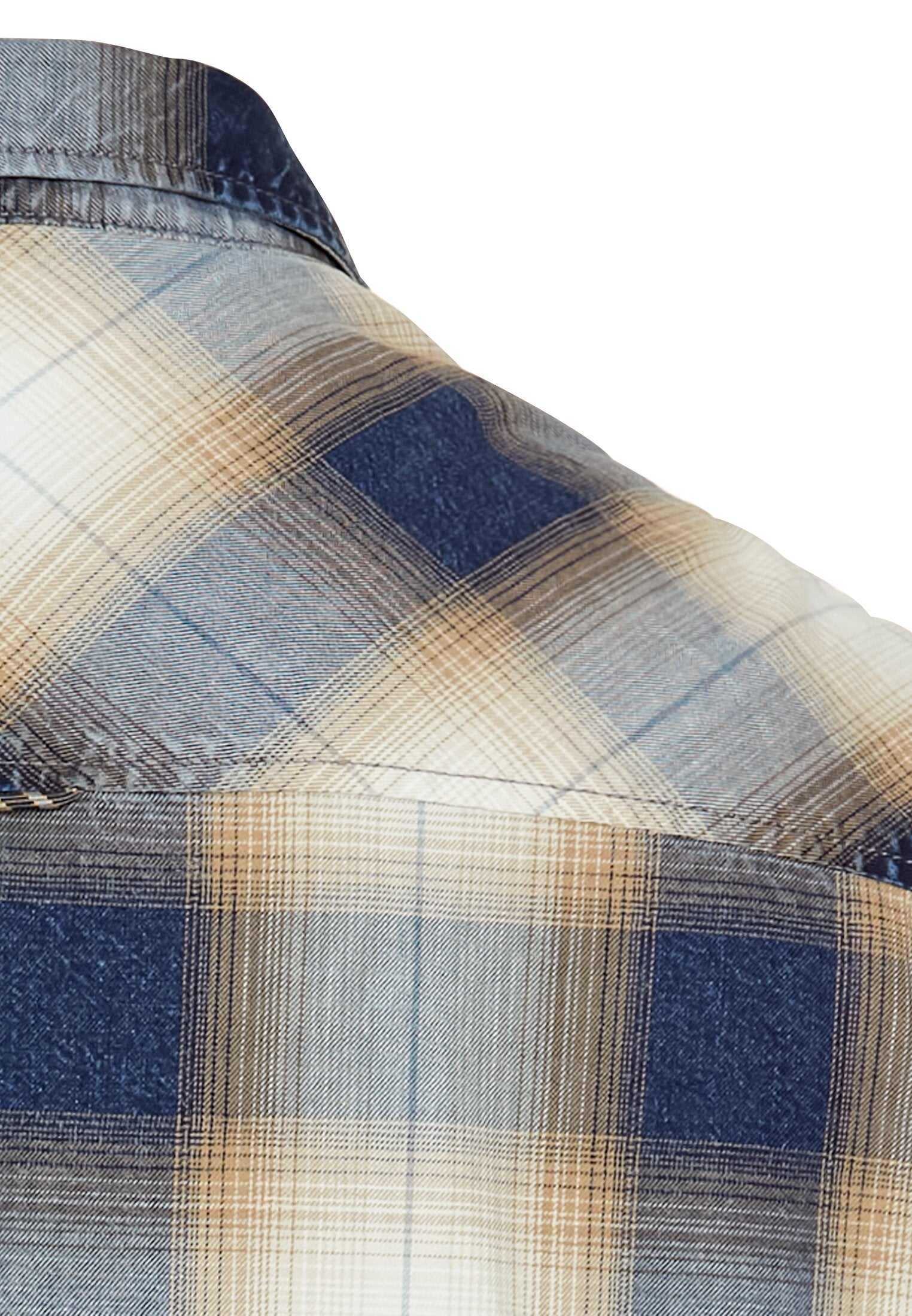 Kurzarmhemd mit Karomuster