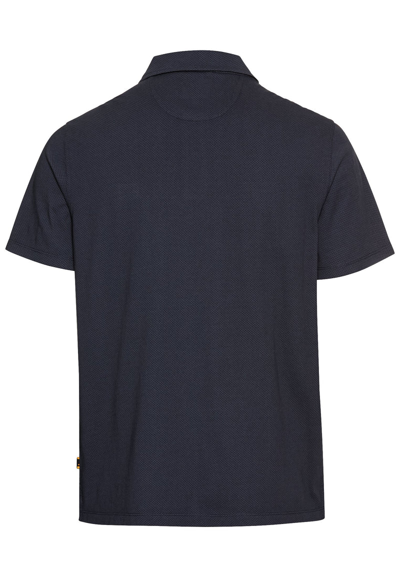 Kurzarm Poloshirt aus reiner Baumwolle