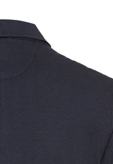 Kurzarm Poloshirt aus reiner Baumwolle