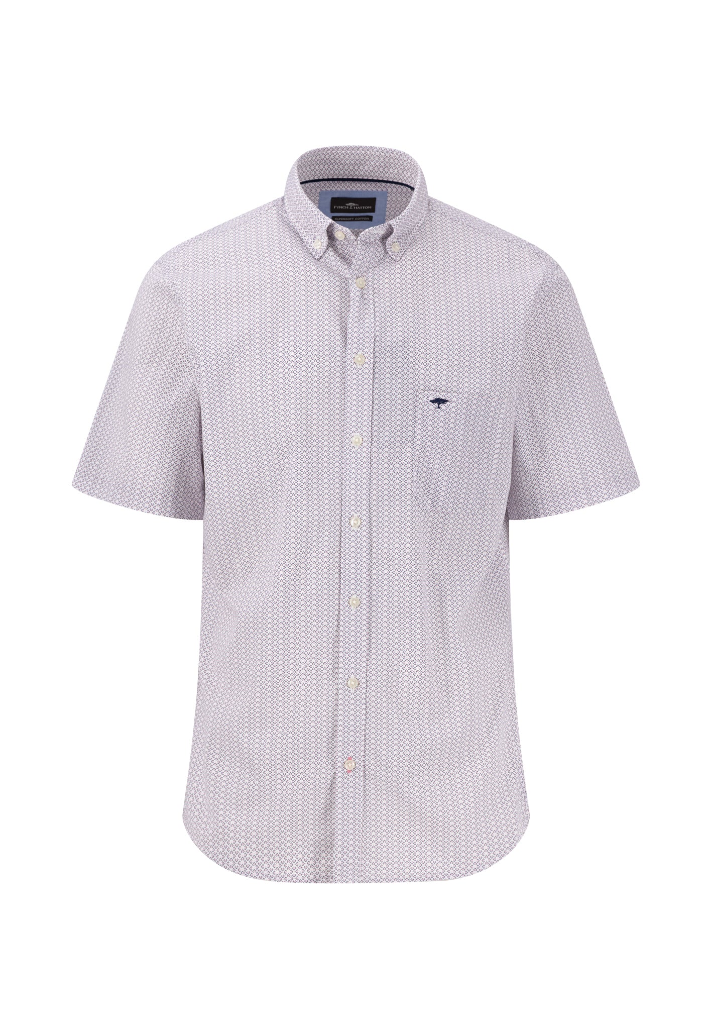 Minimal Poplin Print, B.D., 1/2