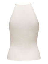 ONLGEMMA SL SCALLOP HLTNECK TOP KNT