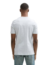 Basic T-Shirt in Melange-Optik
