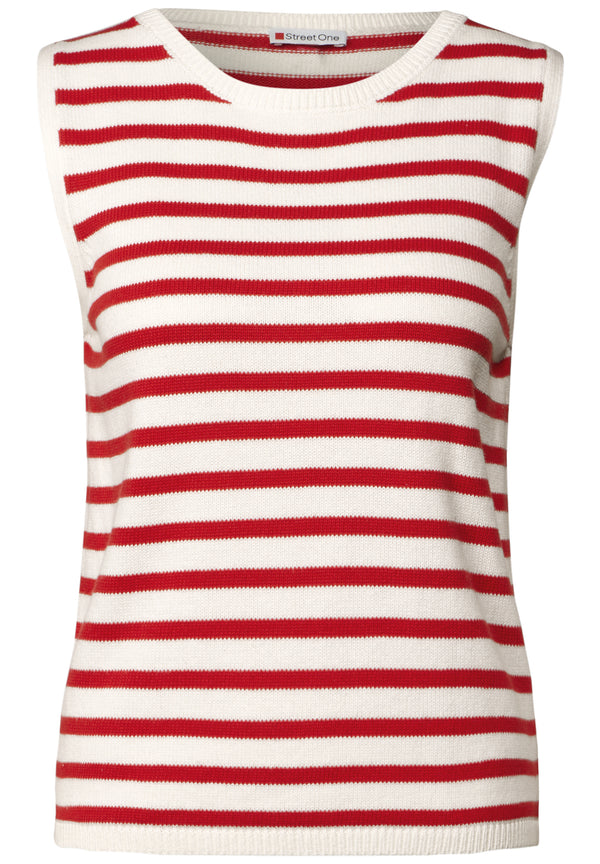 Gestreiftes Strick-Top