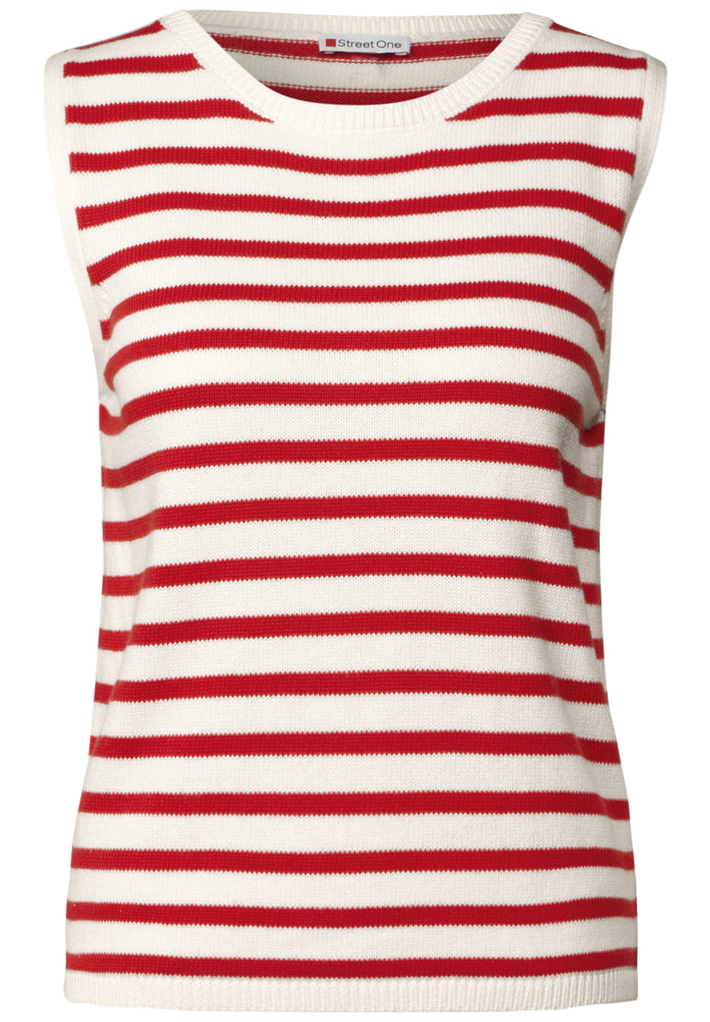Gestreiftes Strick-Top