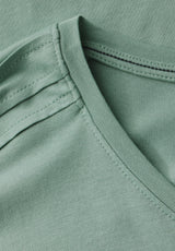 Shirt in Unifarbe