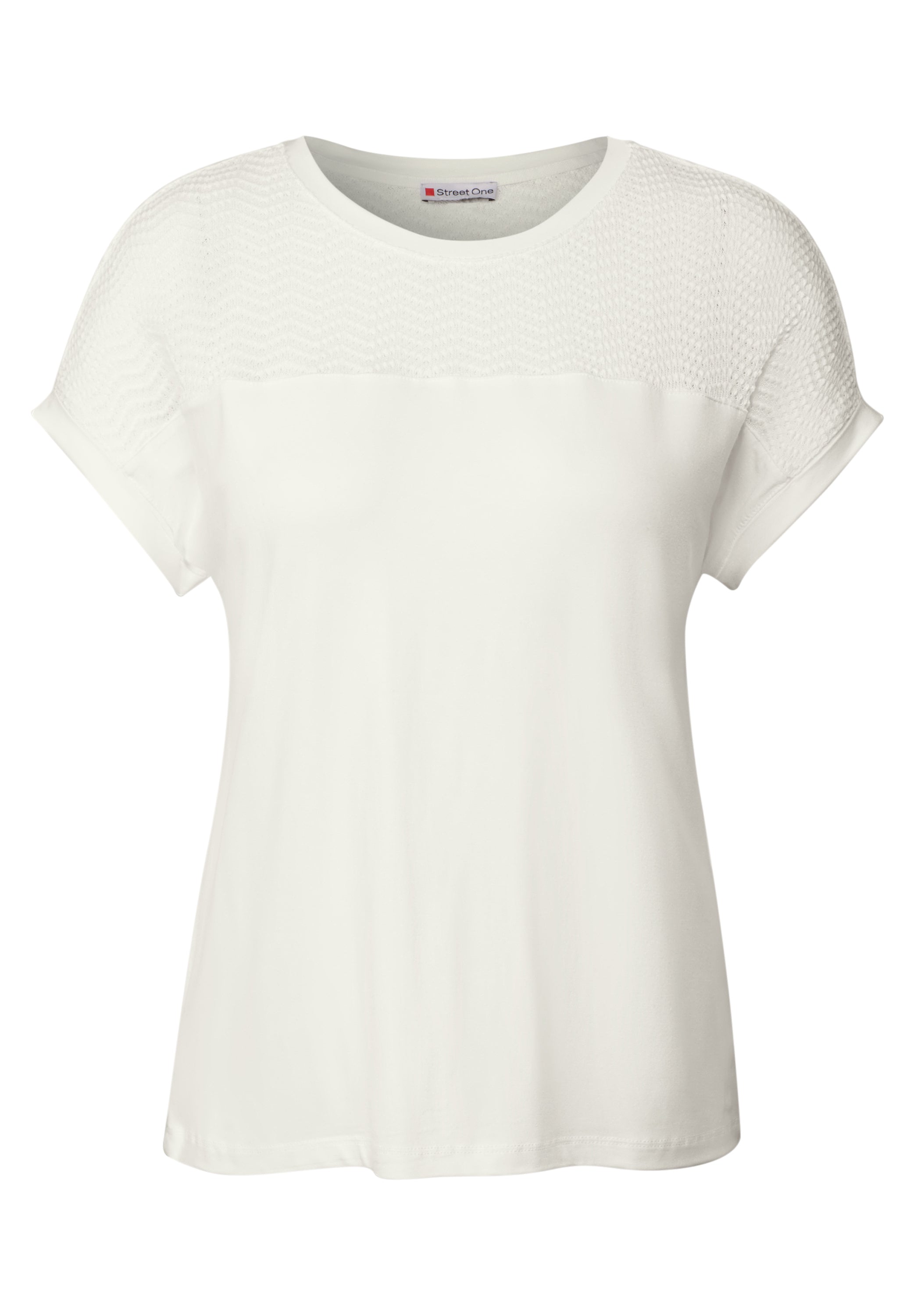 Shirt mit Lochmusterdetail