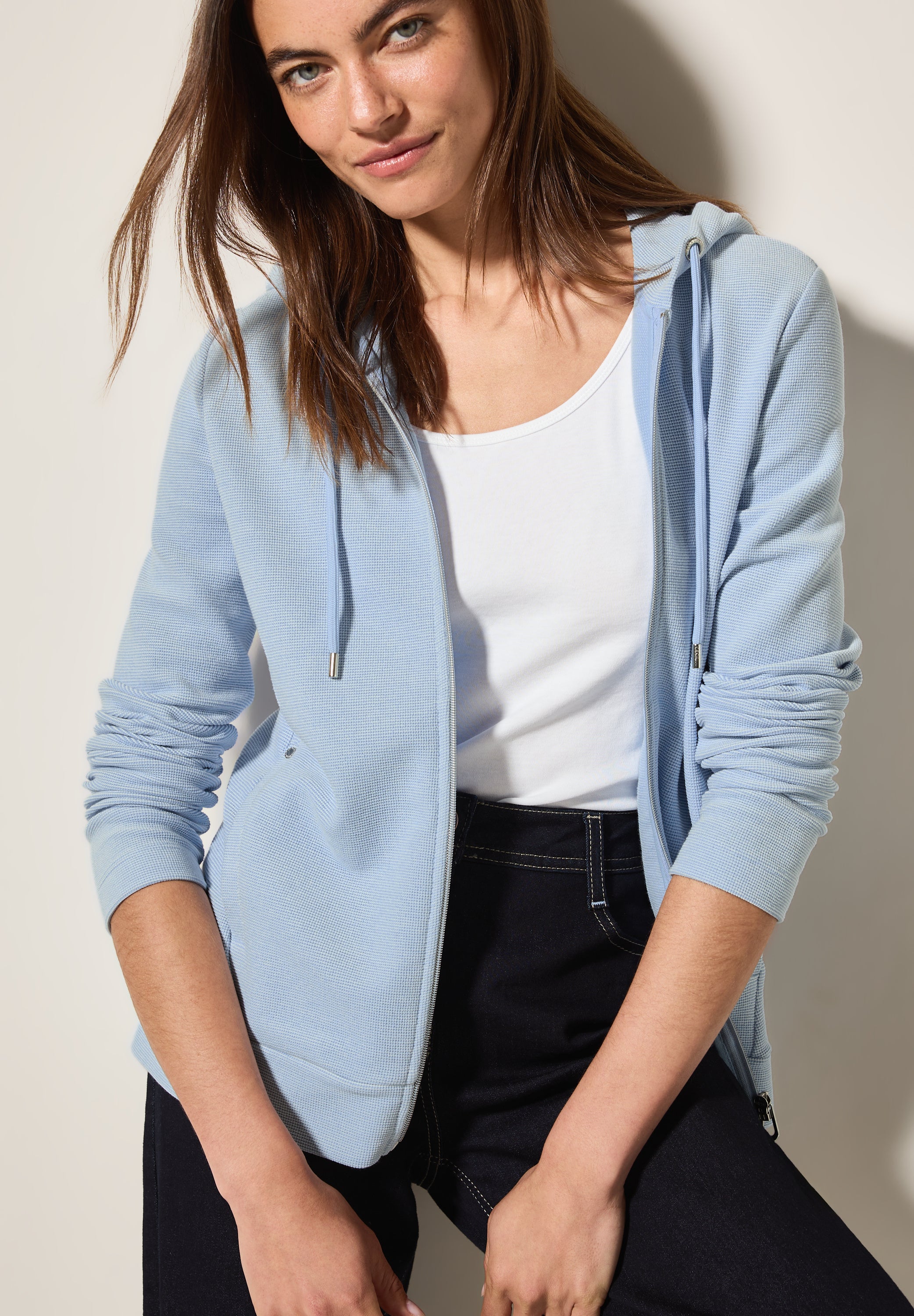 Two-Tone Kapuzenjacke