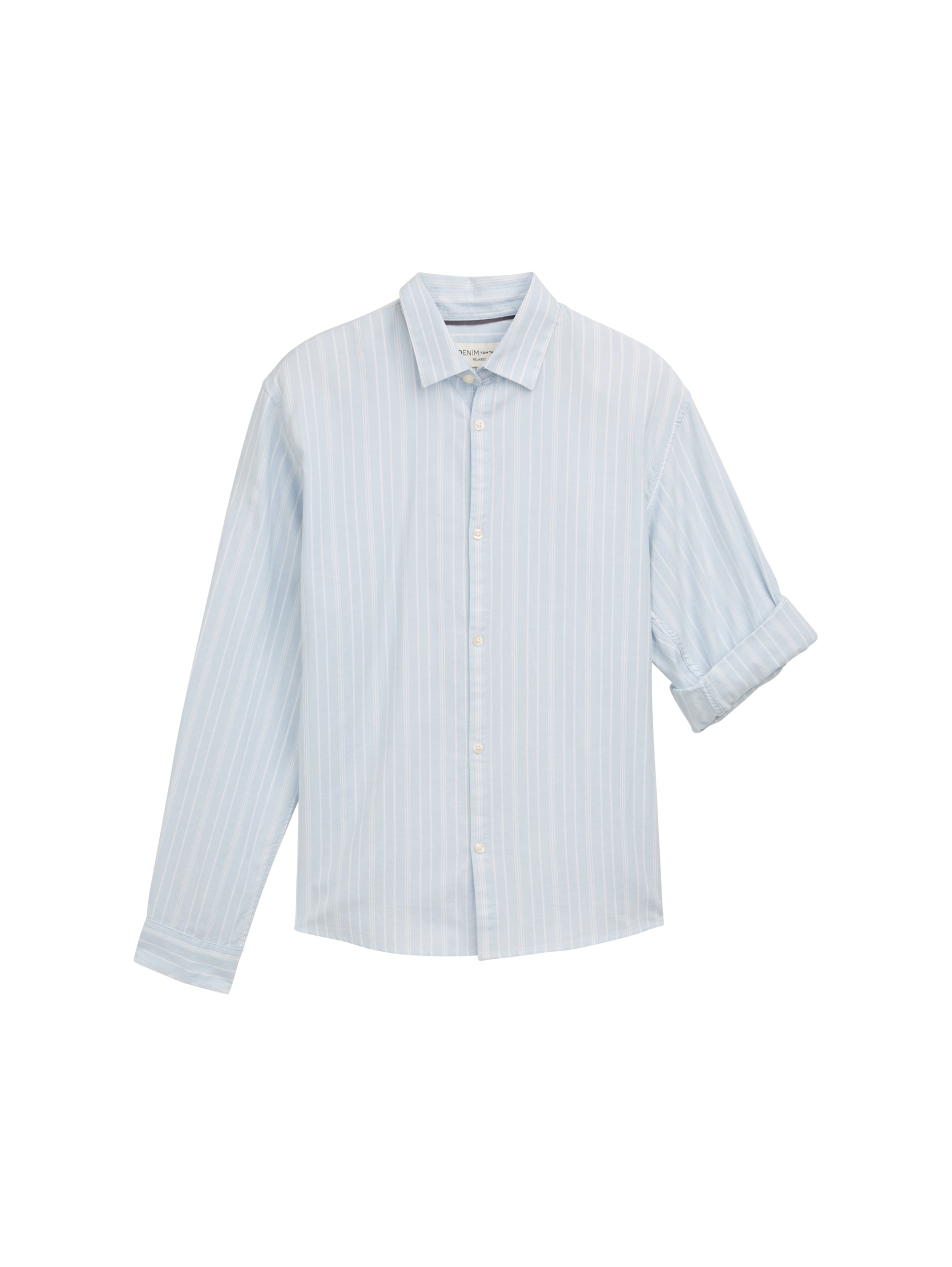 Relaxed Fit Hemd mit Turn-up-Funktion