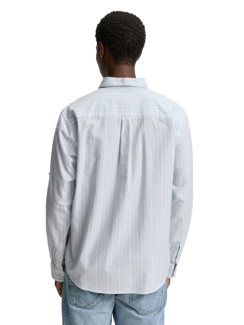 Relaxed Fit Hemd mit Turn-up-Funktion