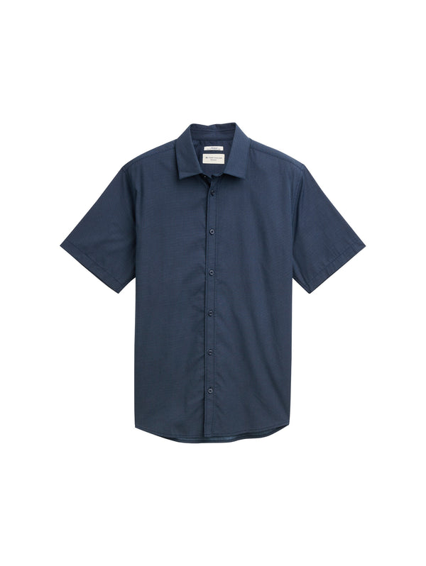 Relaxed Fit Hemd mit Leinenanteil