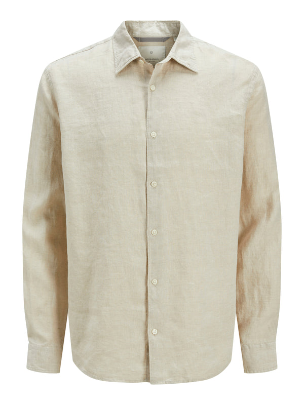 JPRBLALAWRENCE LINEN L/S SHIRT SN
