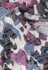 Shirt mit Burn-Out-Muster