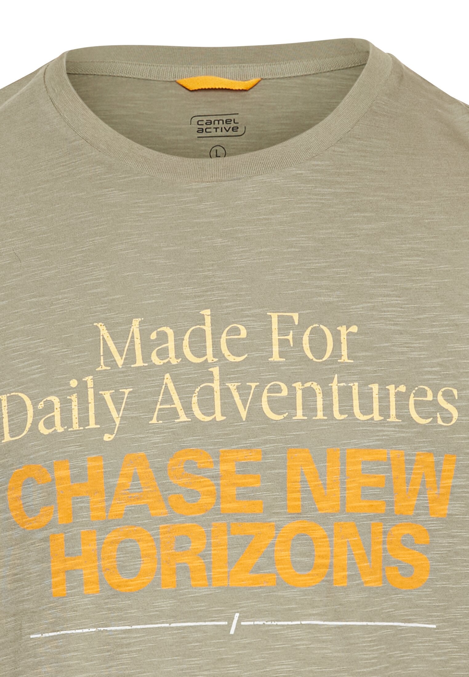 T-Shirt mit Print aus Organic Cotton