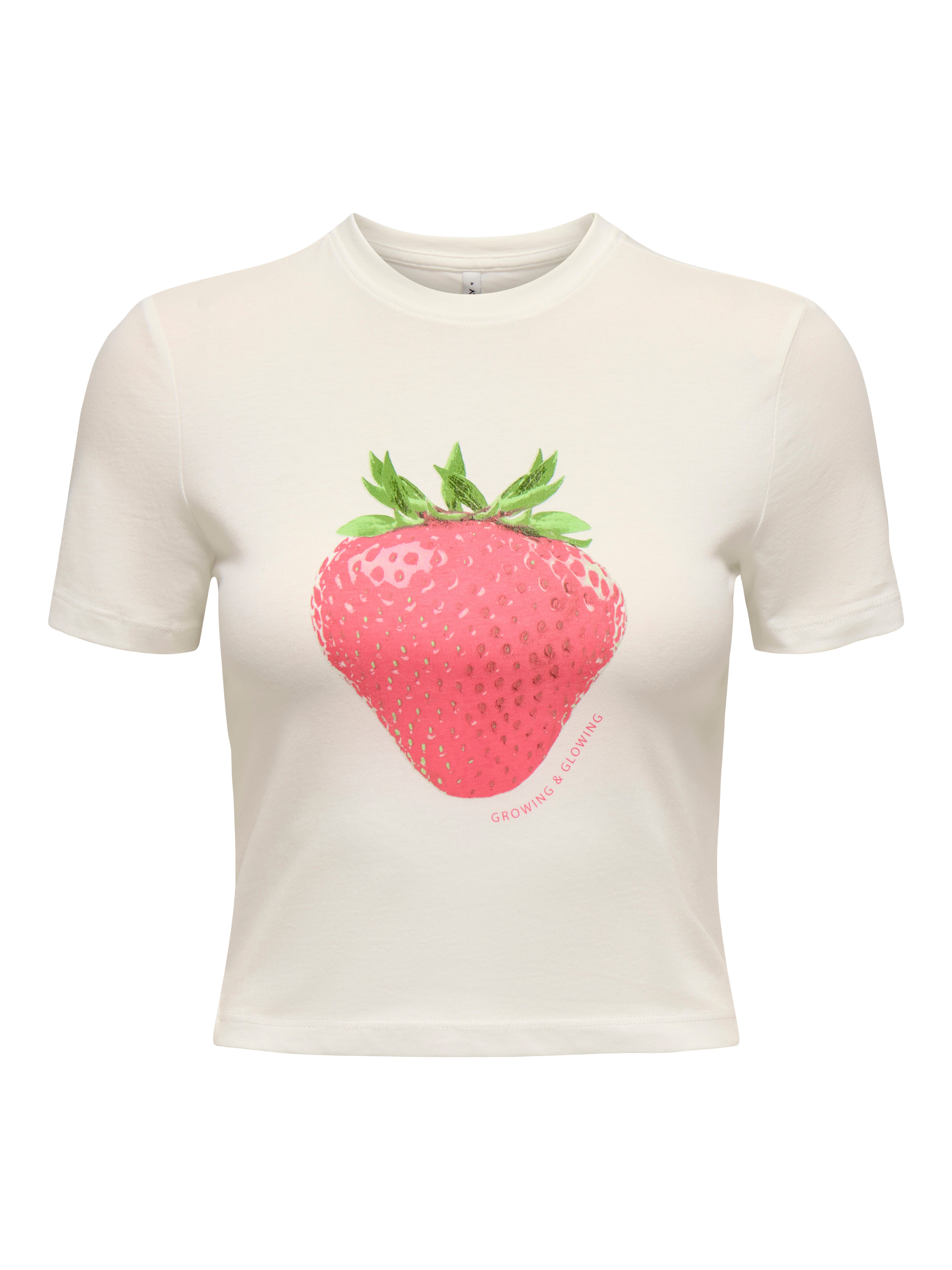 ONLKELLY LIFE S/S SHORT PRINT TOP BOXJRS