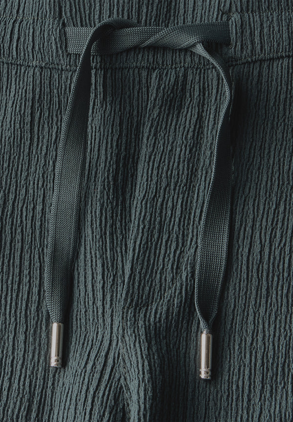 Wide Leg Hose mit Struktur