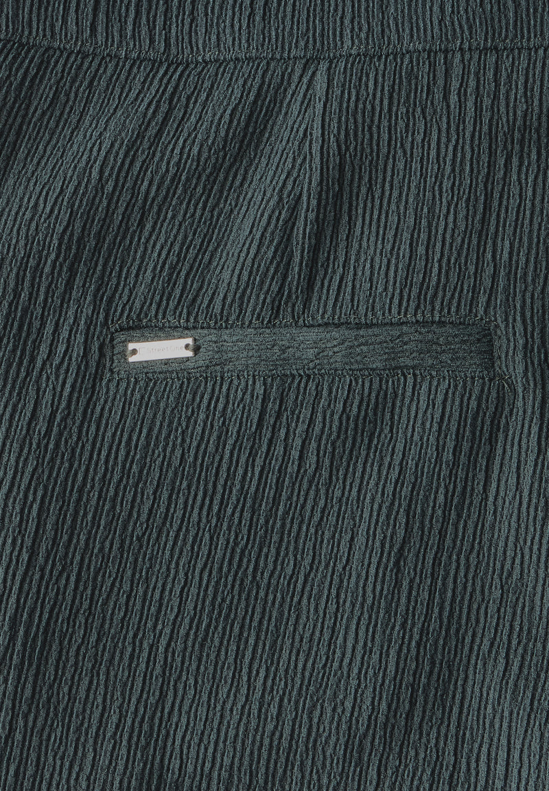 Wide Leg Hose mit Struktur