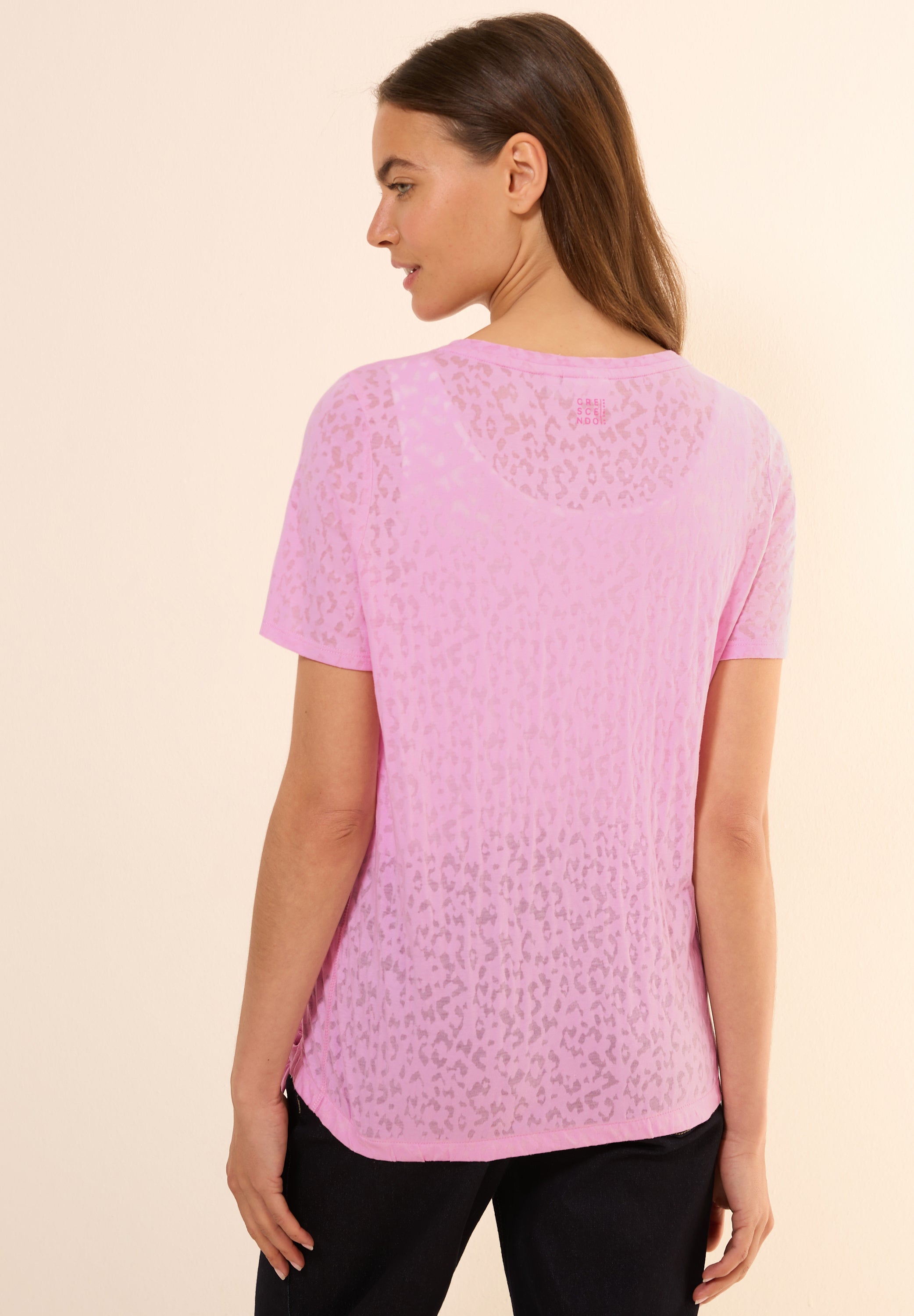 T-Shirt mit Schmucksteinen