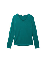 sweater basic v-neck