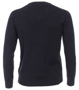 Pullover mit V-Ausschnitt uni 004430