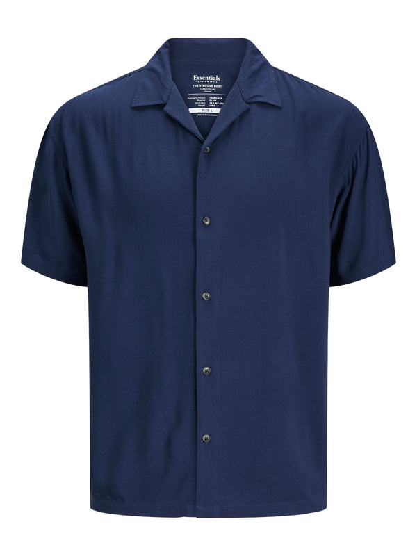 JJEJEFF SOLID RESORT SHIRT SS SN PLS