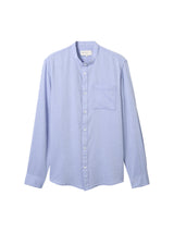 fitted structured shirt