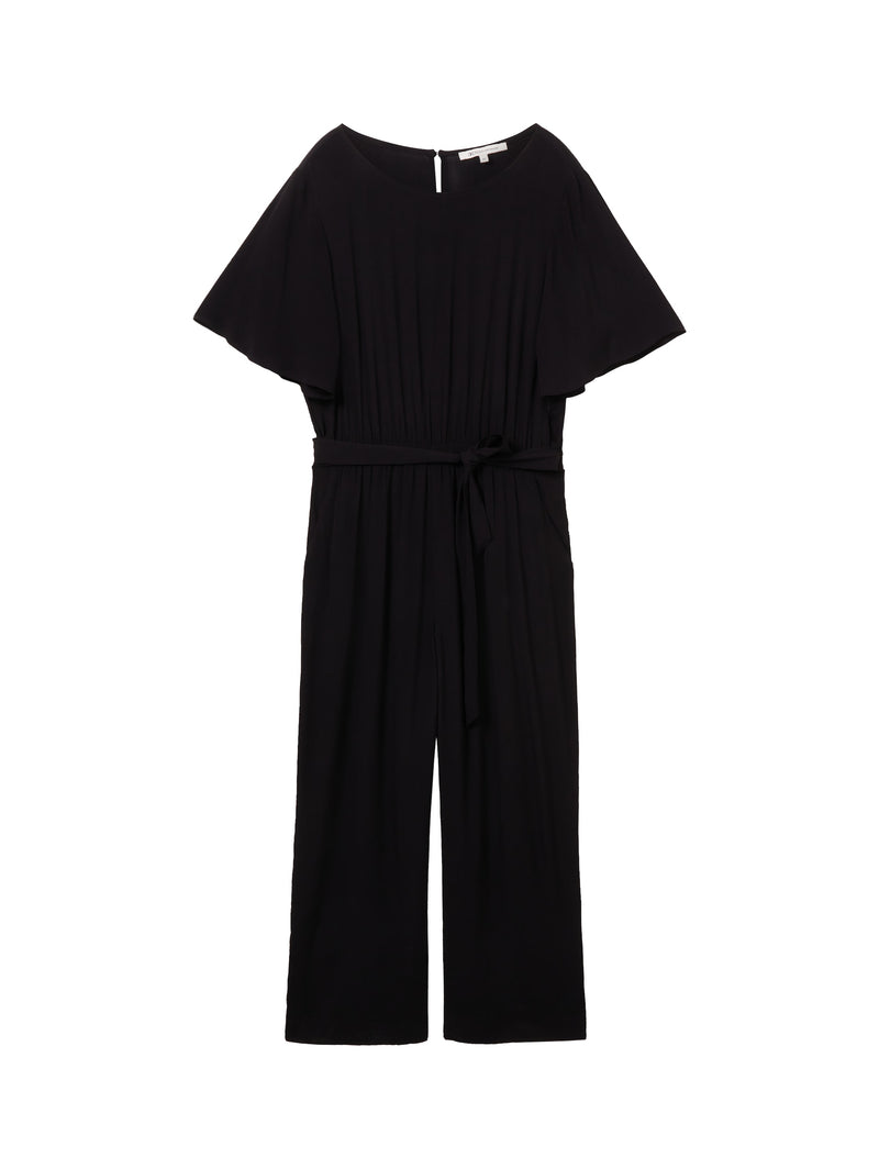 relaxed palazzo overall