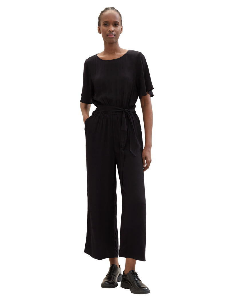 relaxed palazzo overall