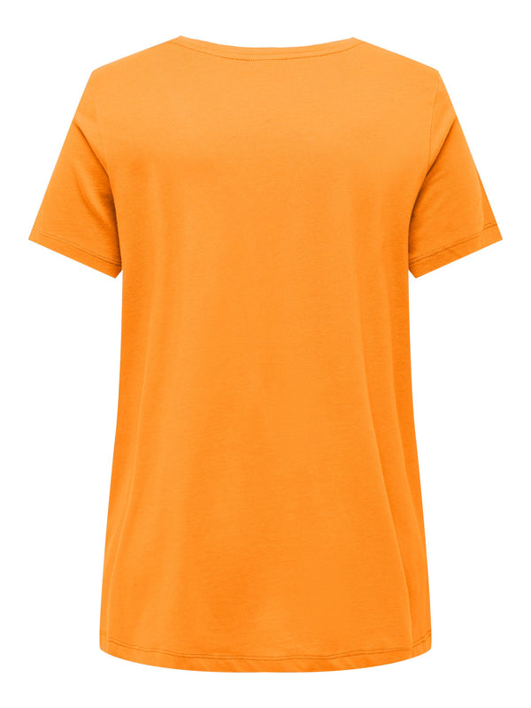 CARBONNIE LIFE S/S V-NECK A-SHAPE TEE