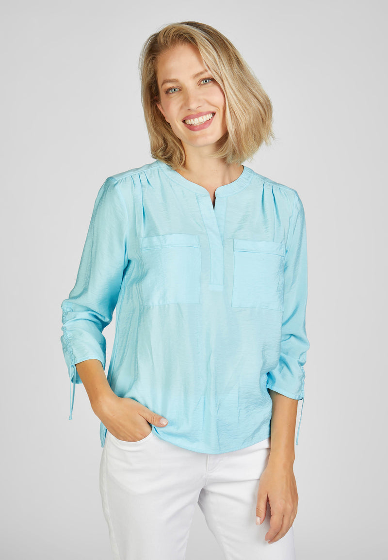 Bluse mit verspielten Details