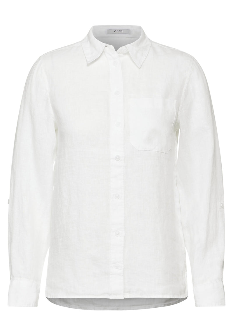 Bluse aus Leinen
