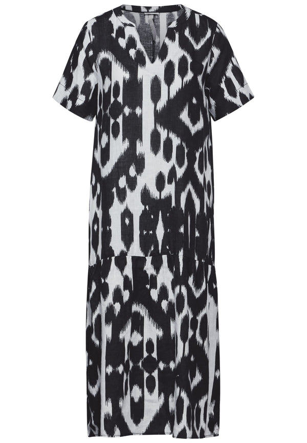Leinenkleid mit Volants