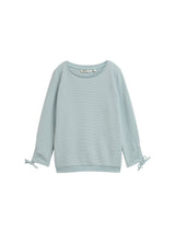Sweatshirt mit Raffärmeln