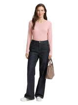 Basic Slim Fit Langarmshirt