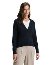 Cardigan mit V-Ausschnitt
