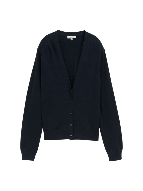 Cardigan mit V-Ausschnitt