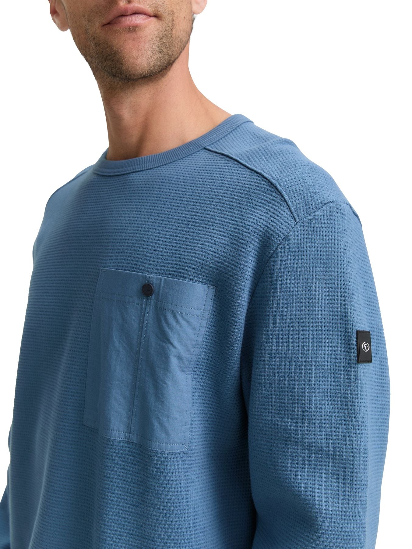 Sweatshirt mit Brusttasche