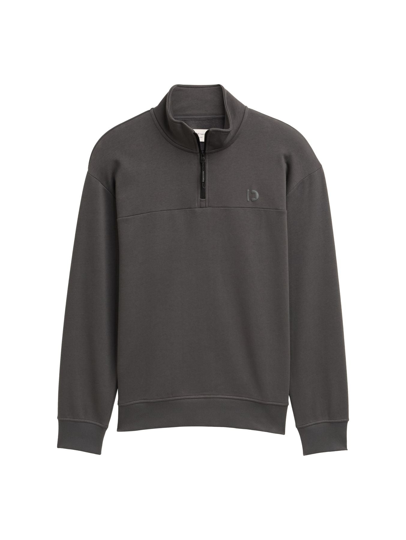 Troyer Sweatshirt mit Logo-Print