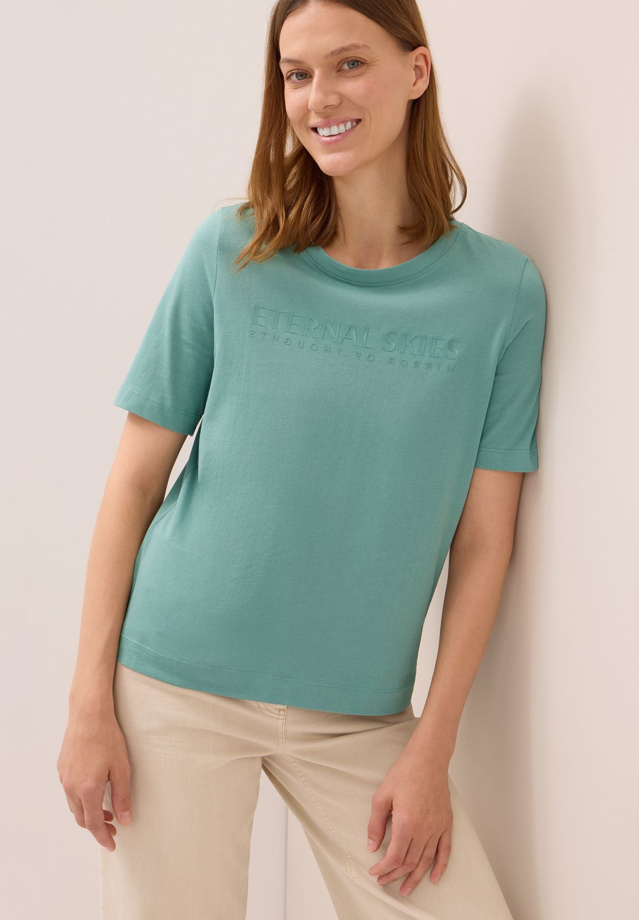 T-Shirt mit Wording Artwork