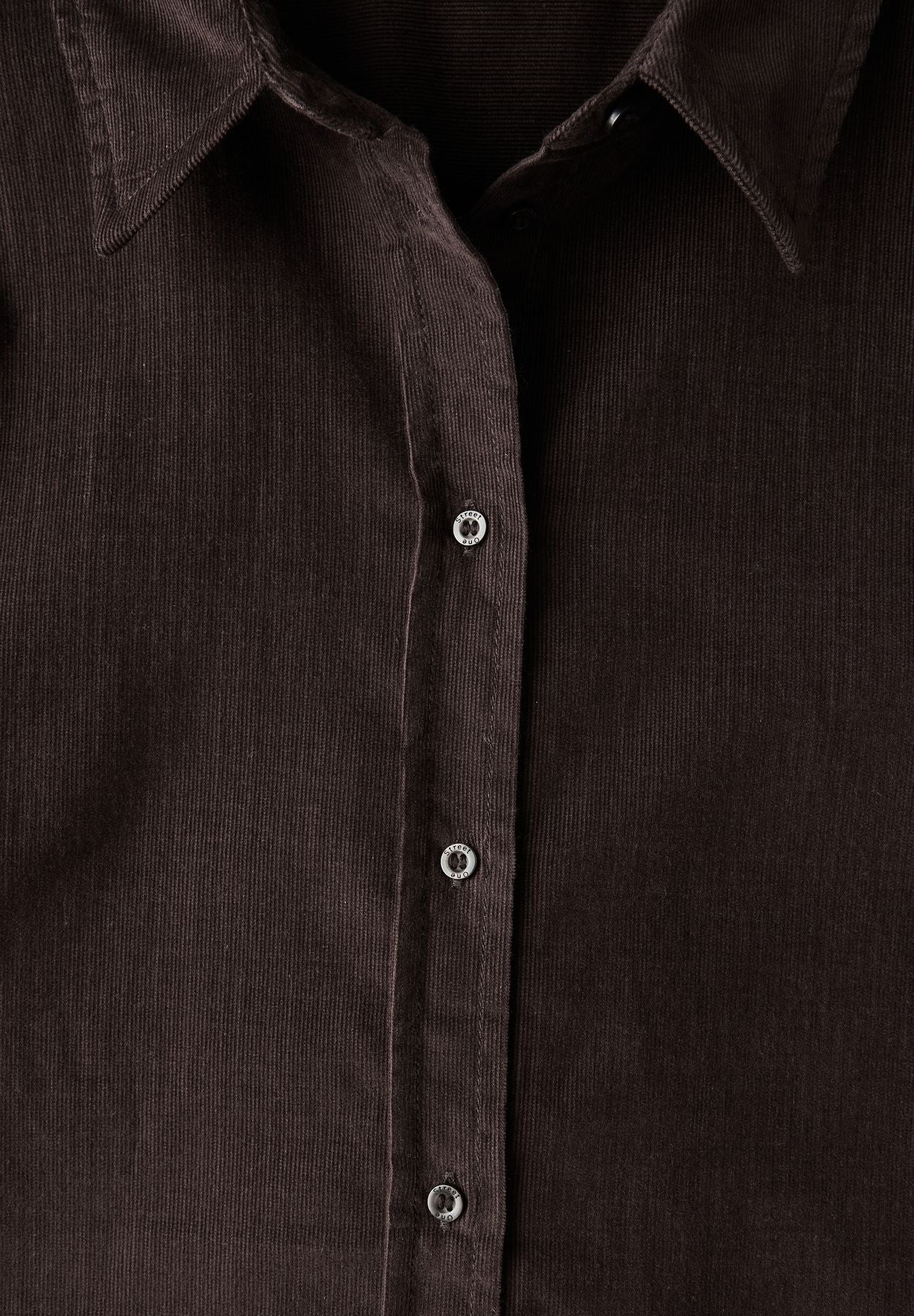 Cord Hemdbluse