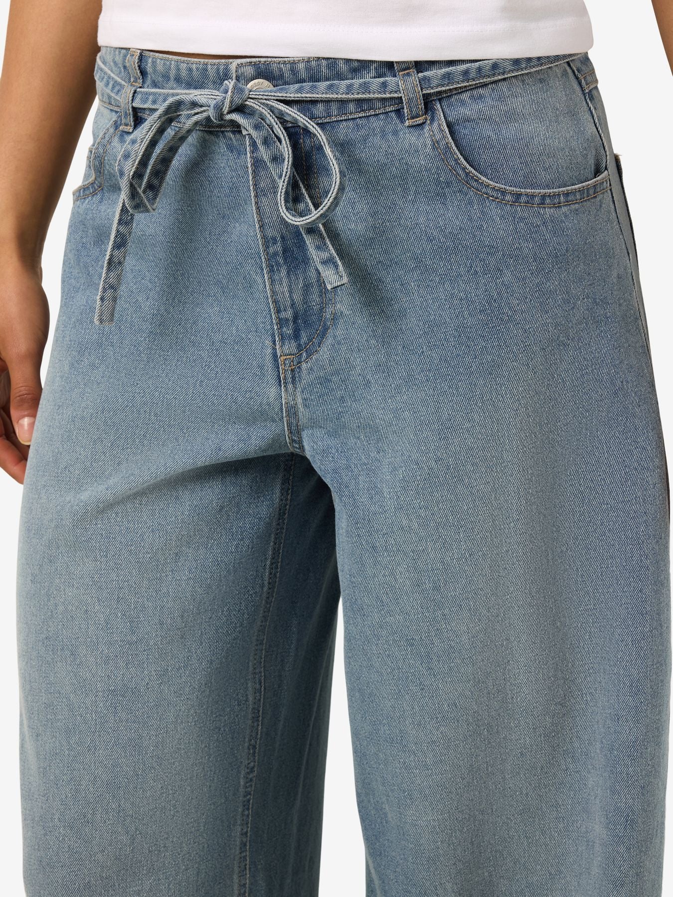 NMMAISY NW BELT LOOSE JEANS BS031LB