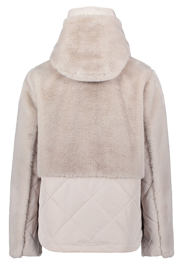 Plüschjacke