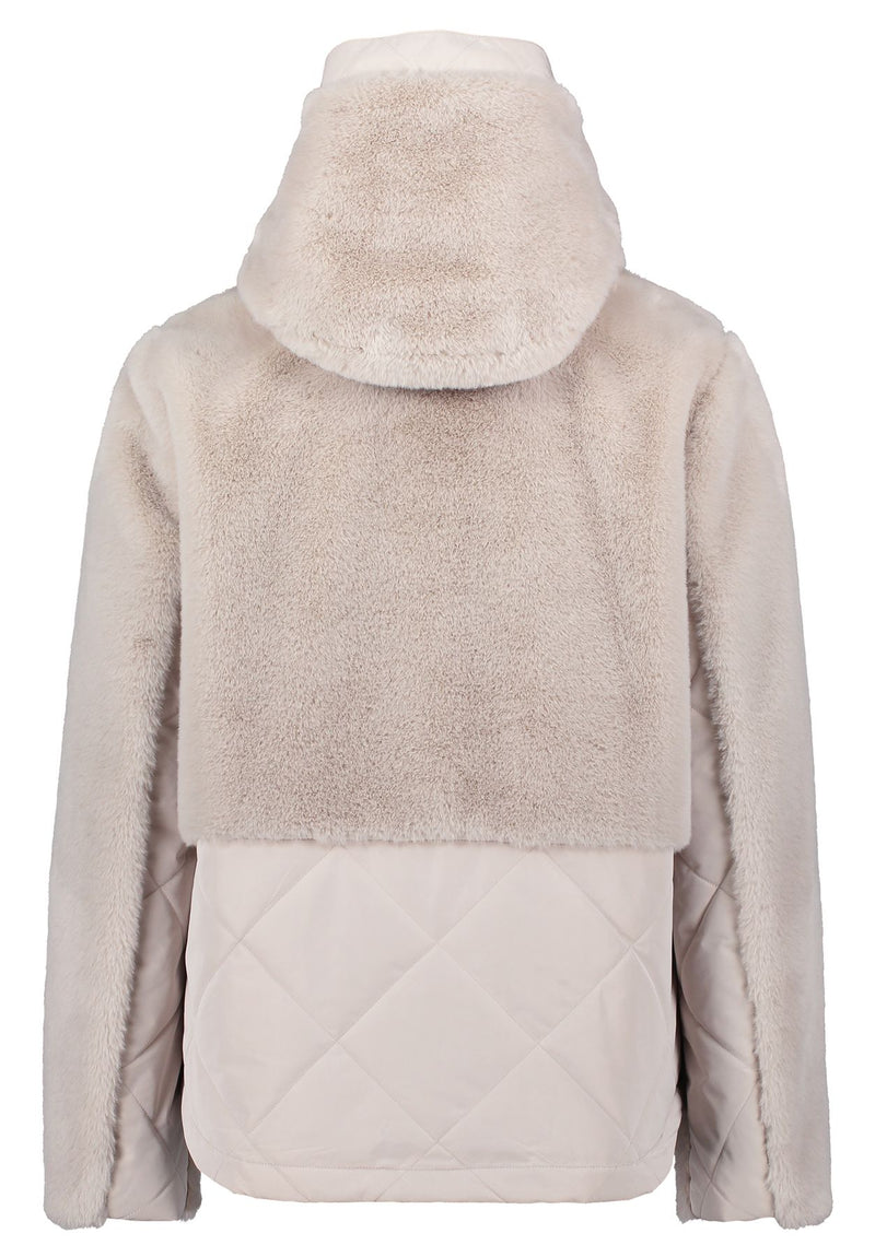 Plüschjacke