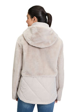 Plüschjacke
