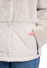 Plüschjacke