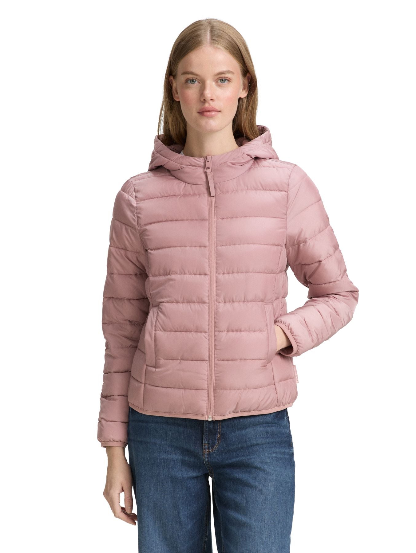 Lightweight Steppjacke mit Kapuze